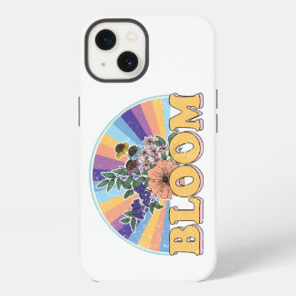 Etui iPhone 13 Floral fleuri rétro