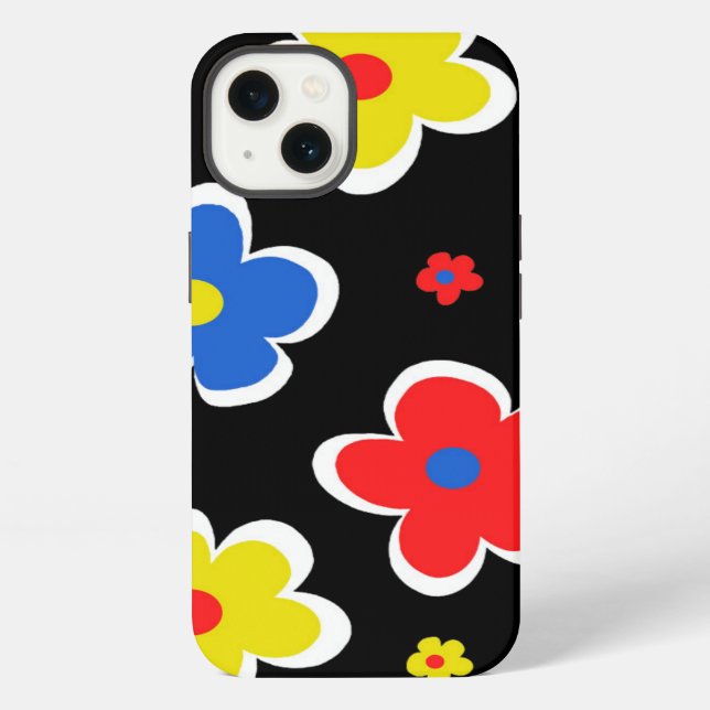 Coque iPhone Floral junior (Verso)