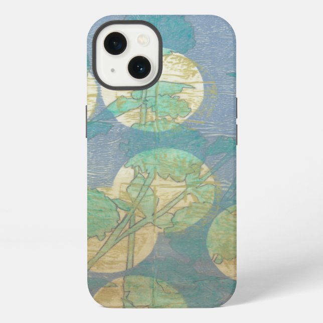 Coque iPhone Florale Projecteur I (Verso)