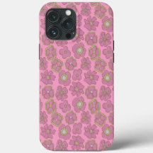 Flore rose en fleurs