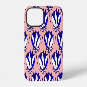 Coque iPhone 12 Flore symétrique : Motif Vintage coloré