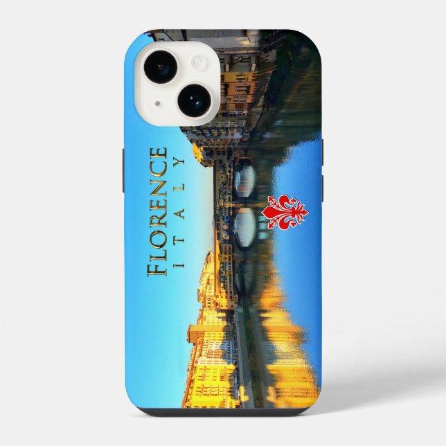 Coque iPhone Florence, Italie - Ponte Vecchio (Verso)