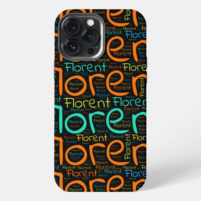 Coque iPhone Florent (Verso)
