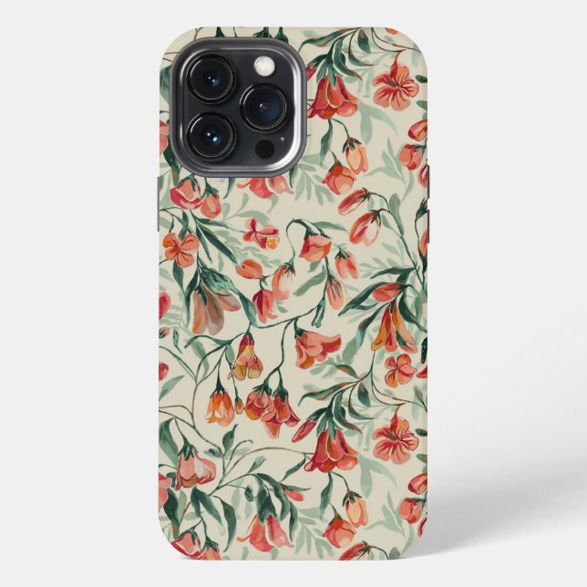 Coque iPhone Flores 1 (Verso)
