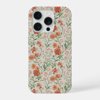 Coque iPhone 15 Pro Flores 3