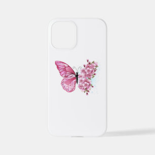 Coque iPhone 12 Mini Flower Butterfly