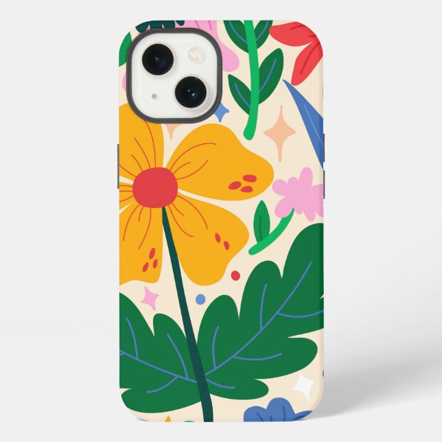 Coque iPhone Flower Mixtape (Verso)