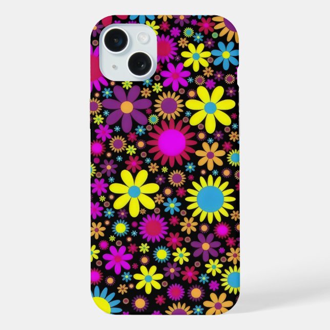 Coque iPhone Flower Power (Verso)