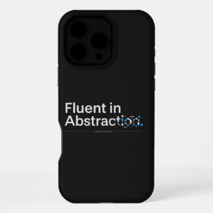 Coque iPhone 16 Pro Max Fluent en technologie d'abstraction Mode sombre De