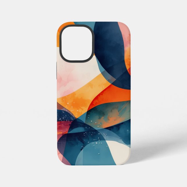 Coque iPhone "Fluid Dynamics" (Verso)