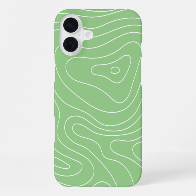 Coque iPhone Flux de contours de matchs (Verso)