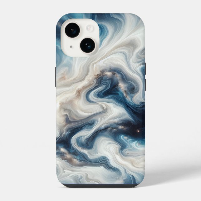 Coque iPhone Flux de Nébuleuse (Verso)