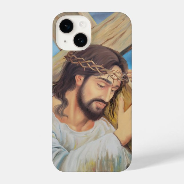 Coque iPhone Foi chrétienne Jésus Christ (Verso)