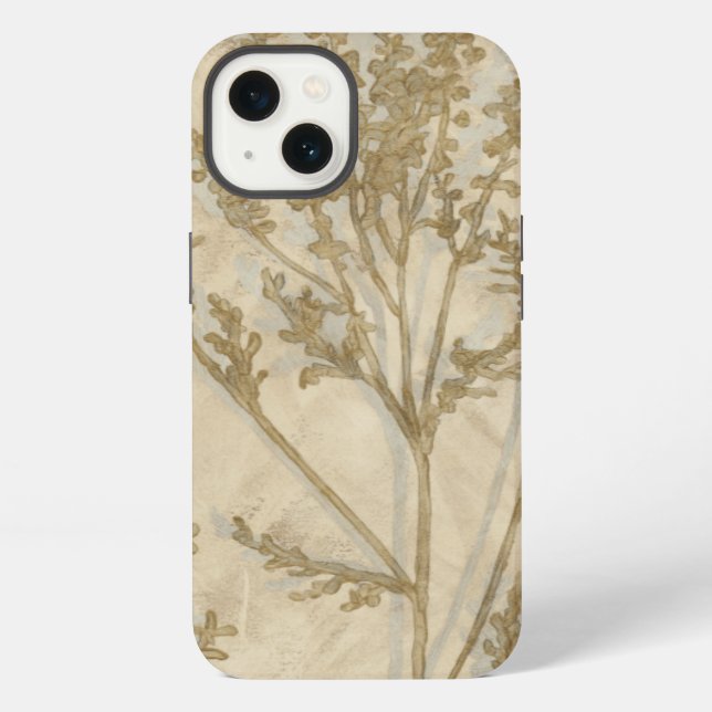 Coque iPhone Foliage doré II (Verso)