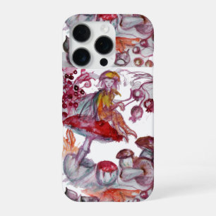 Coque iPhone 16 Pro FOLLET MAGIQUE DE CHAMPIGNONS Imaginaire Floral Ro
