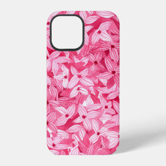 Coque iPhone 12 Fond aquarelle floral de fleurs de lilas en p