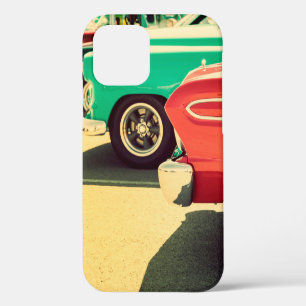 Coque iPhone 12 fond de bois d'écorce abstrait, décoration graphiq