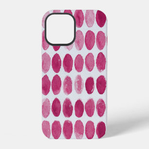 Coque iPhone 12 Fond de gouache artistique éclaboussé