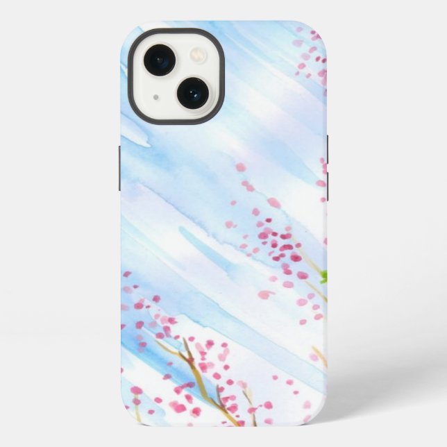 Coque iPhone Fond de nature (Verso)