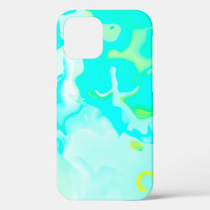 Coque iPhone 12 Fond de nuage doux abstrait en couleurs pastel