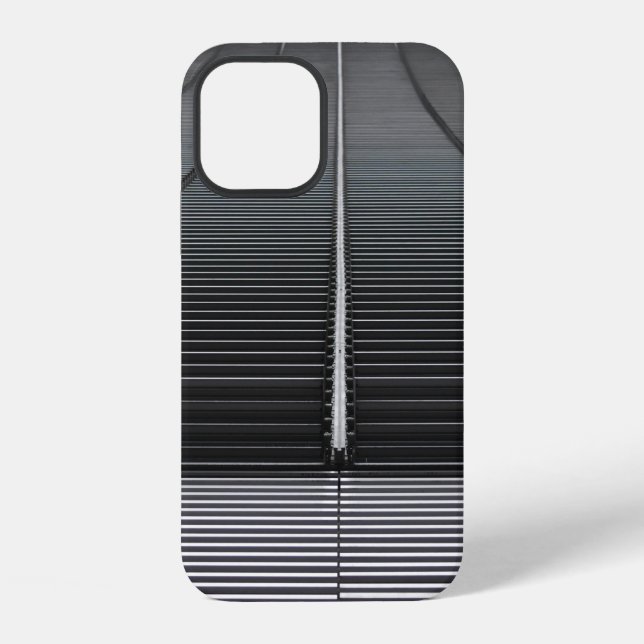 COQUE iPhone FOND D'ÉCRAN NUMÉRIQUE ABSTRAIT GRIS (Verso)