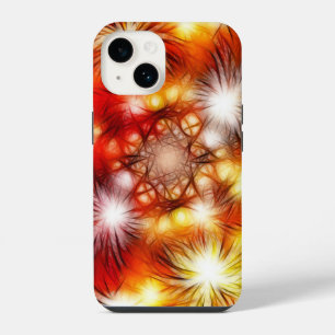 Coque Pour iPhone 14 Fond d'étoiles de feux d'artifice abstraits