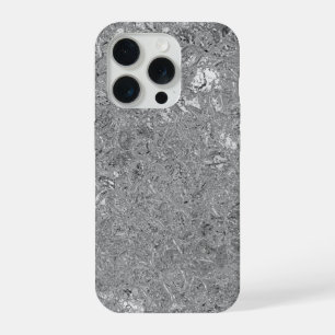 Coque iPhone 15 Pro Fond d'Orchidées Chrome,