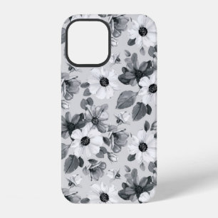 Coque iPhone 12 Fond floral sans couture avec de belles fleurs sau