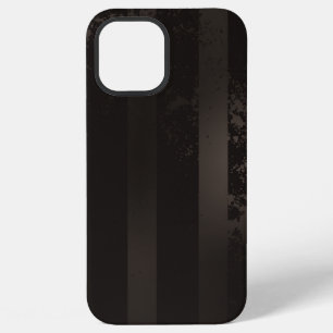 Coque iPhone 12 Pro Max Fond marron rayé steampunk