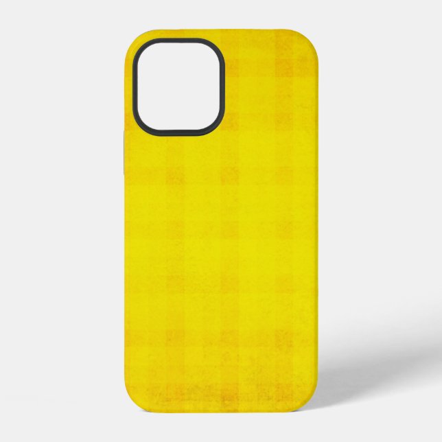 Coque iPhone fond orange abstrait avec texture de fond grunge v (Verso)