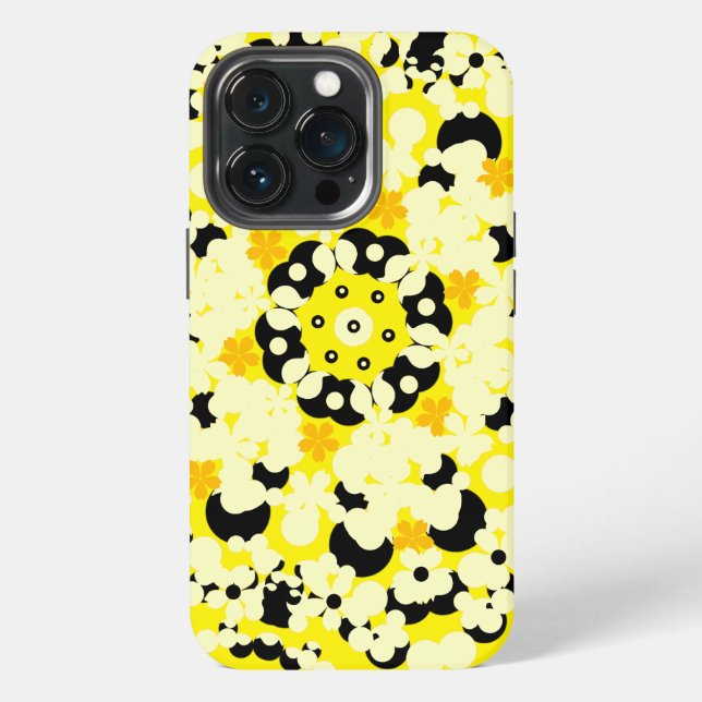 Coque iPhone Fond ornemental (Dos)