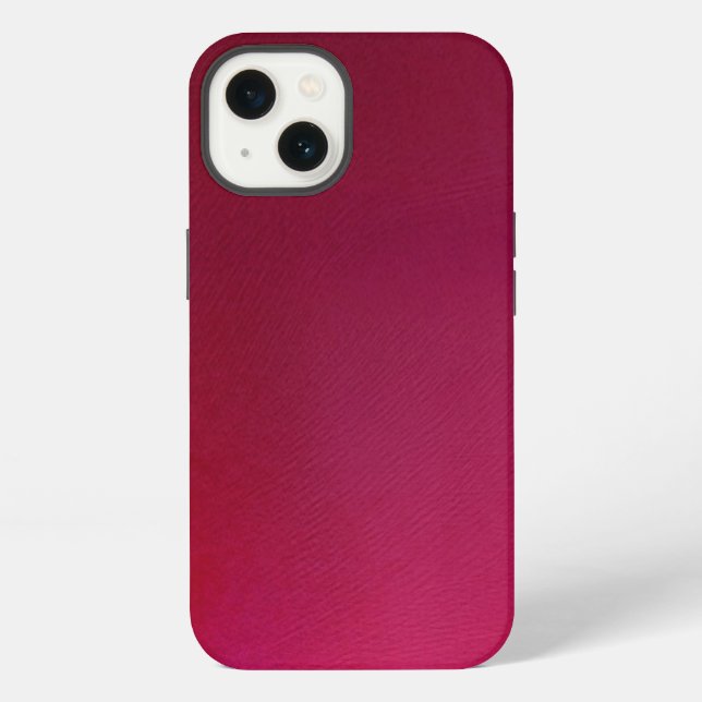 Coque iPhone Fond rose (Verso)