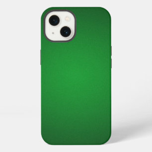 Etui iPhone 13 Fond vignetté vert-noir granuleux cool