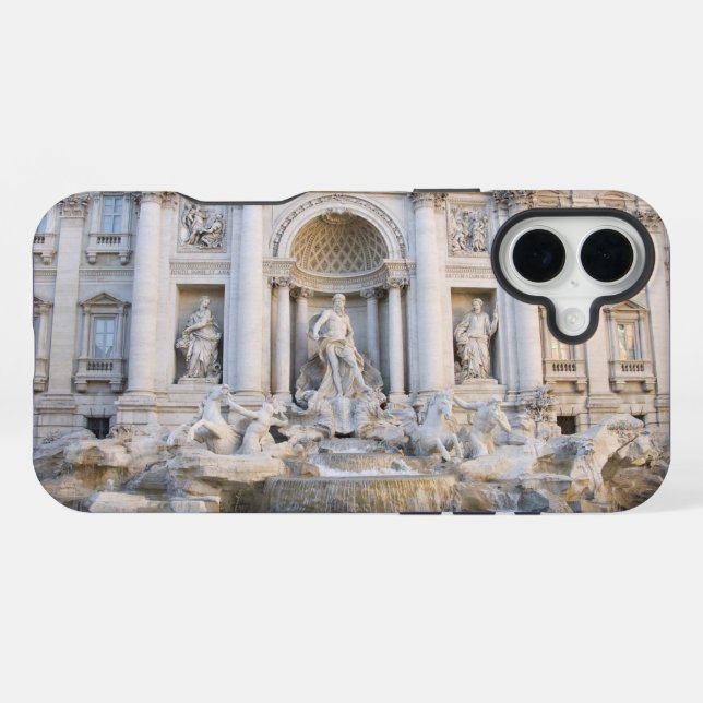 Coque iPhone Fontaine de Trevi (Verso Horizontal)