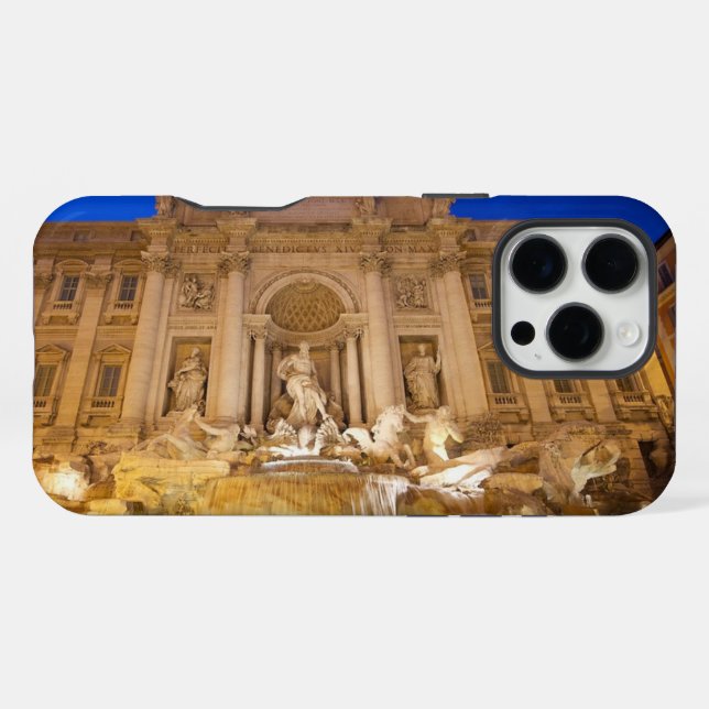 Coque iPhone Fontaine de Trevi (Verso Horizontal)