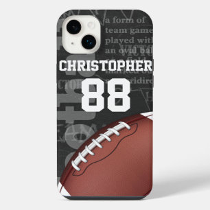 Football américain personnalisé sur tableau noir