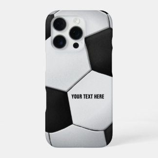 Coque iPhone 16 Pro Football Classique | Cadeaux de sport cool Footbal