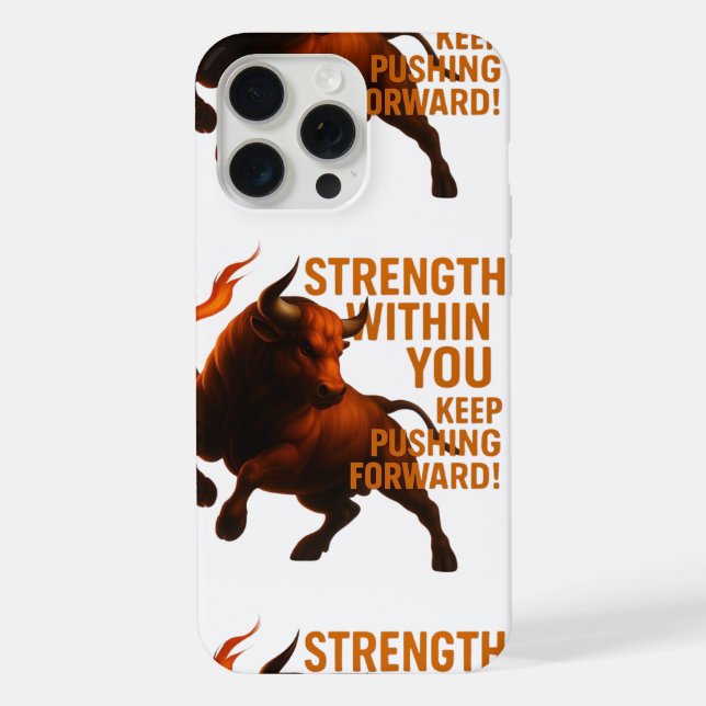 COQUE iPhone FORCE INTÉRIEURE CONTINUEZ D'AVANCER (Verso)