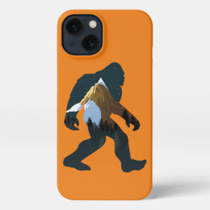 Etui iPhone 13 Forêt de nuit Bigfoot