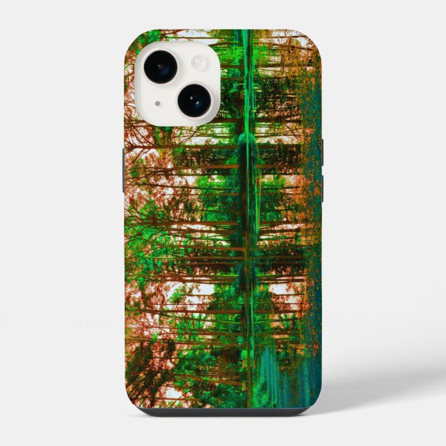 Coque iPhone Forêt Fantastique par Shirley Taylor (Verso)