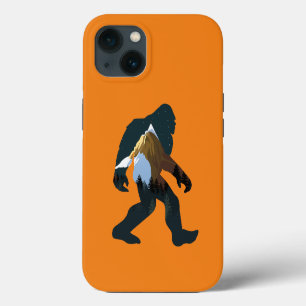Etui iPhone 13 Forêt Nocturne Bigfoot