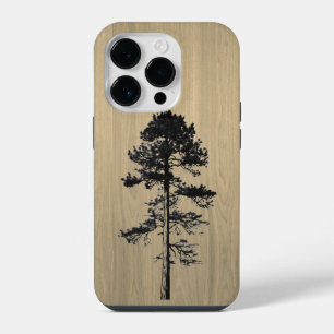 Coque Pour iPhone 14 Plus Forêt sauvage - Bois gravé - Bois