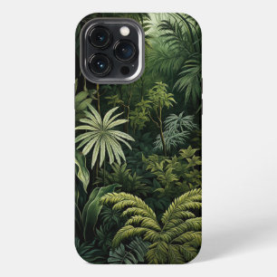 Etui iPhone 13 Pro Max Forêt tropicale verte luxuriante