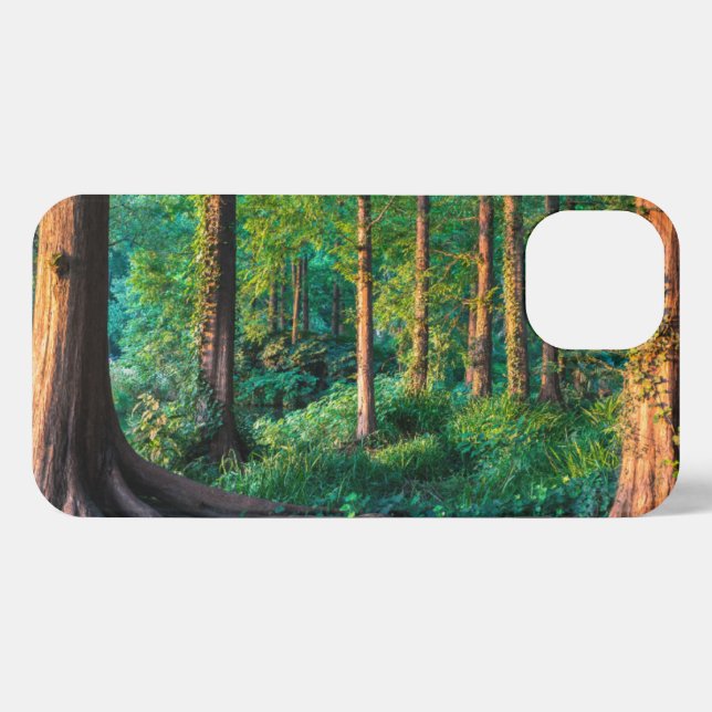 Coque iPhone Forêt | Végétation et forêt (Verso Horizontal)