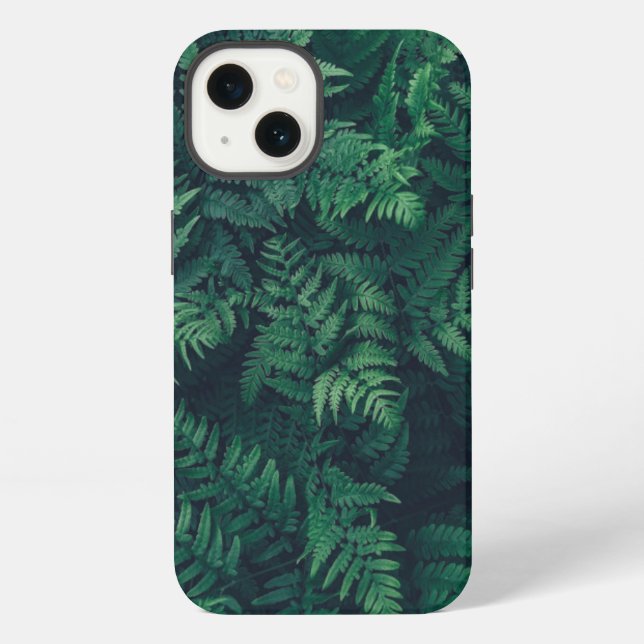 Coque iPhone Forêts | Fougères de bois (Verso)