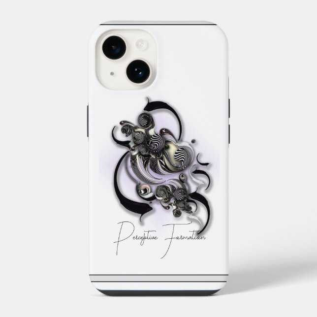 Coque iPhone "Formation perceptive", Boîtier Apple iPhone 14 (Verso)