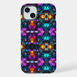 Coque iPhone 15 Plus Formations de roches minérales brillantes