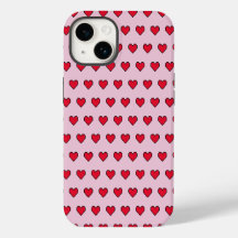Forme de coeur mignonne pixélisée