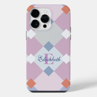 Coque Pour Pour iPhone 14 Pro Max Forme de diamant géométrique adorable personnalisé