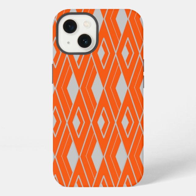 Coque iPhone Formes de diamant Art Déco  (Verso)